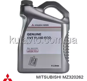 Олива трансмісійна CVT Mitsubishi Genuine CVT Fluid Eco, 4л., MZ320262 MITSUBISHI