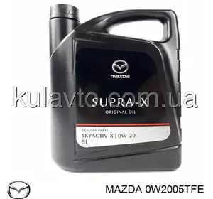 Олива моторна Mazda Supra 0W-20, 5л., 0W2005TFE MAZDA