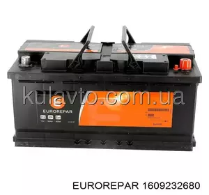 Батарея акумуляторна Eurorepar Star-Stop AGM 12В 105Аг 950А(EN) R+, 1675683680 EUROREPAR