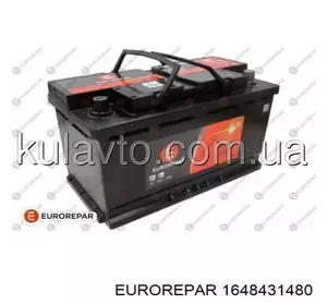 Акумуляторна батарея AGM 80Ah 12V EN800A R+, 1648431480 EUROREPAR